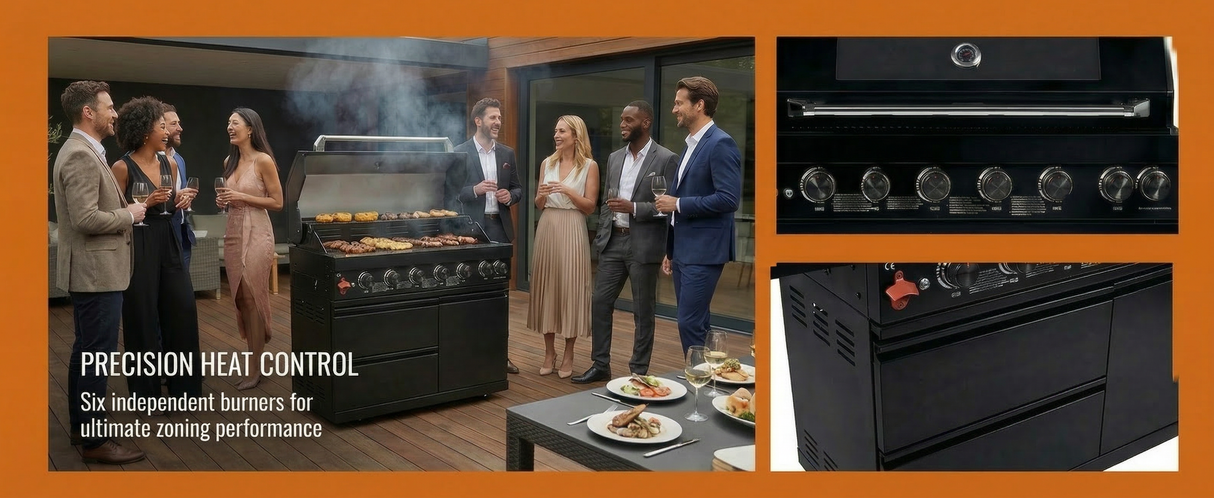 43 Inch Stainless Steel Outdoor BBQ Grill