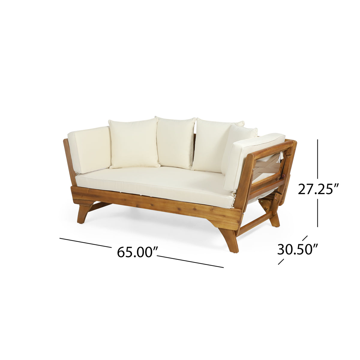 Expandable Daybed with Cushions