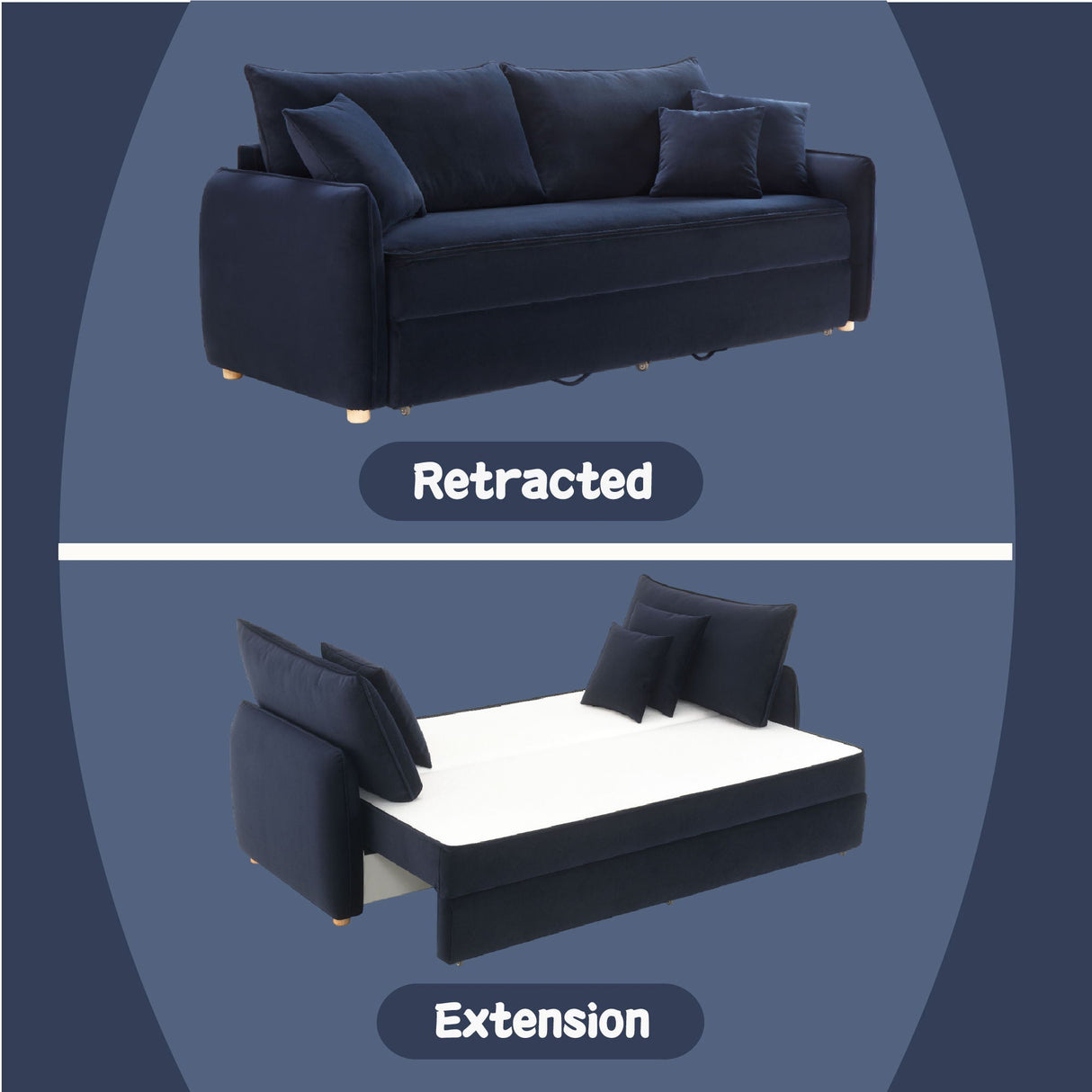 Irina - Pull Out Sleep With Storage - Best Buy Furniture