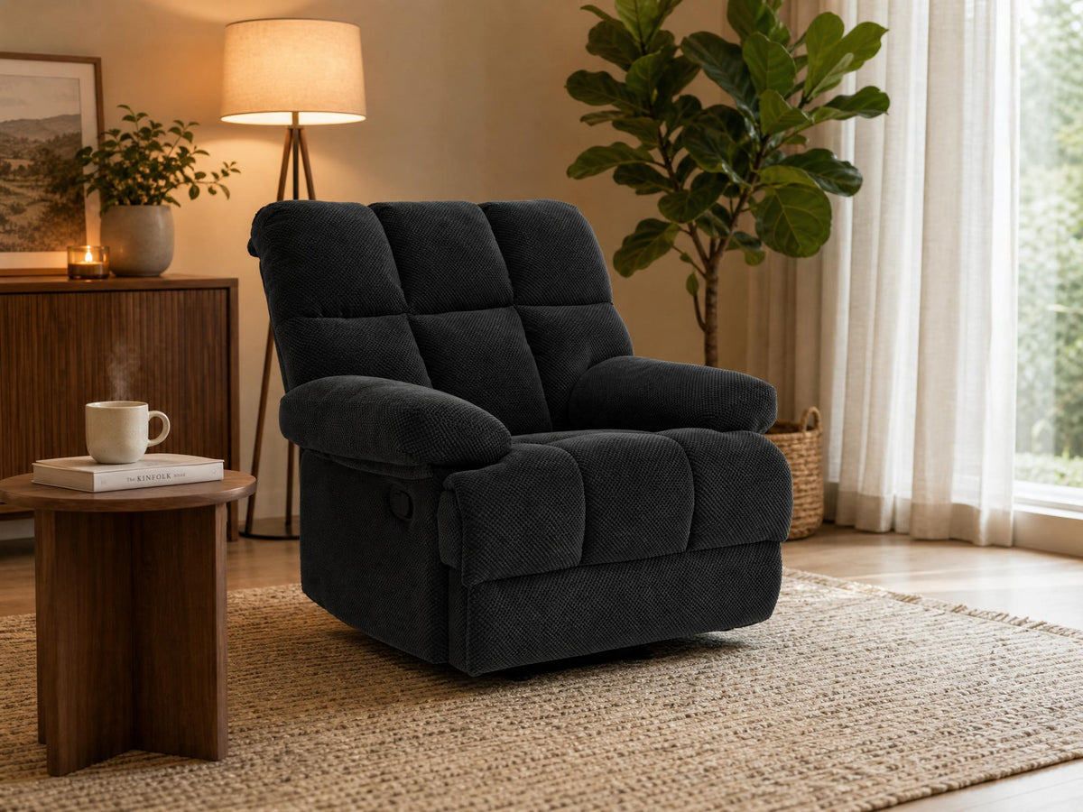 Modern Manual Rocker Recliner Chair