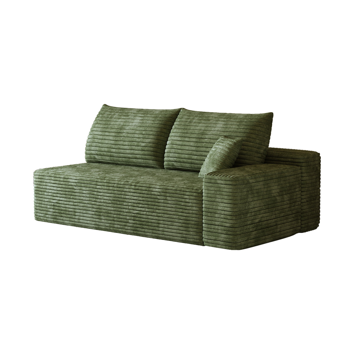 Y165-3R-GREEN 3-Seater Right Sofa