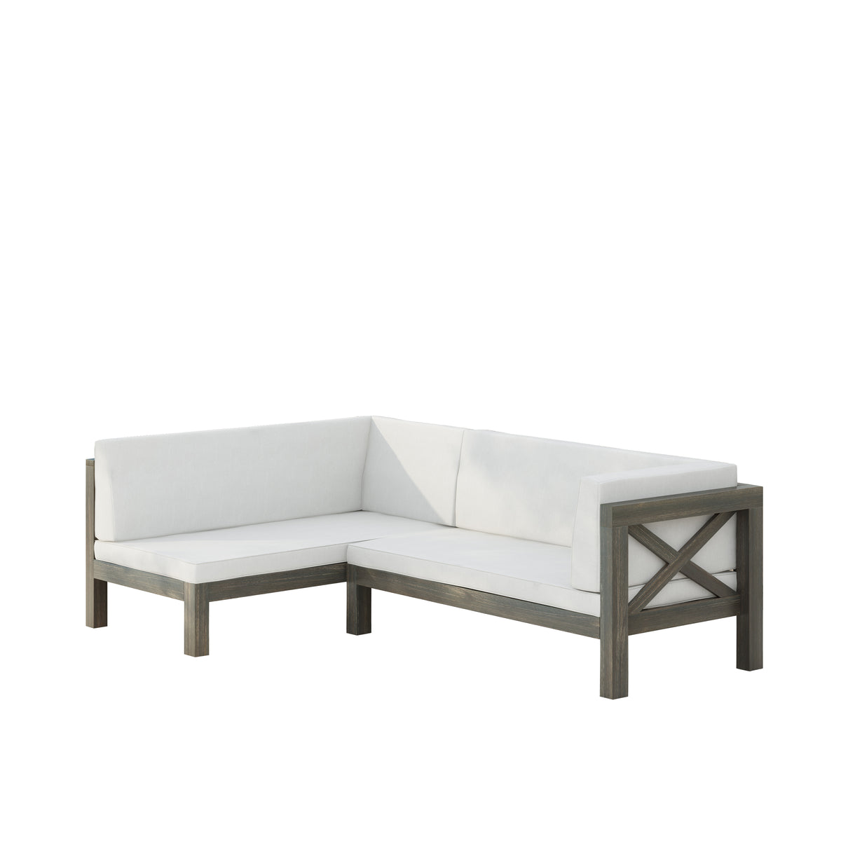 Brava X-Back Right Corner Bench Set