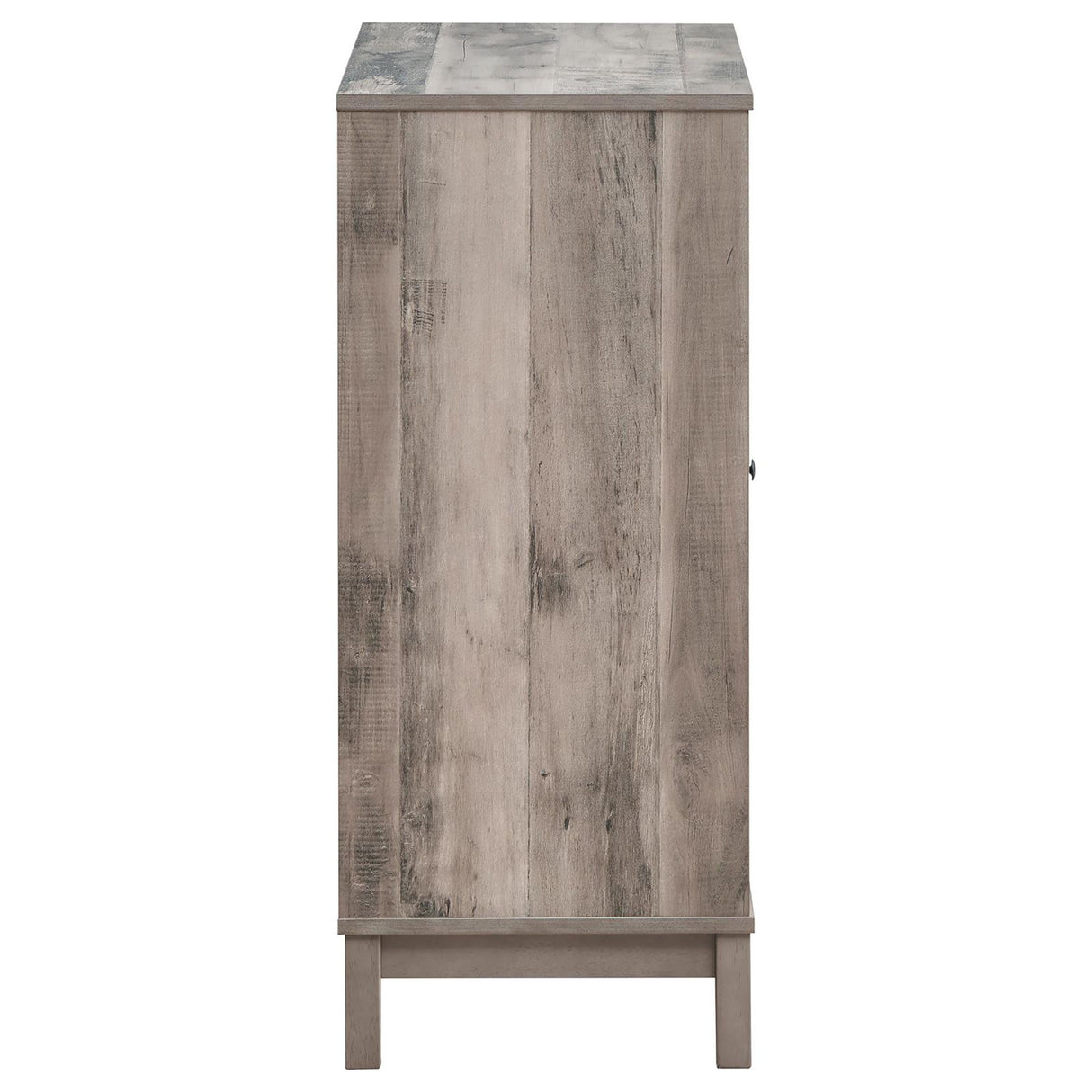 Wine Cabinet With 2 Doors - Gray