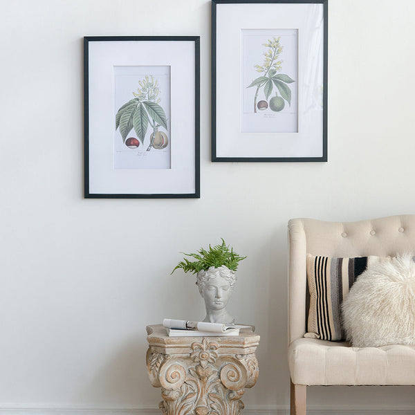 19.7x27.6 Botanical Wall Arts, Set of 2