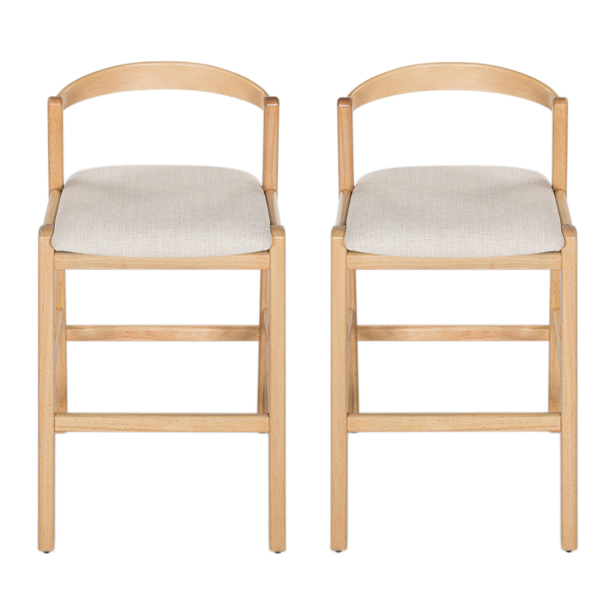 Balmain Indoor Rubberwood Barstool