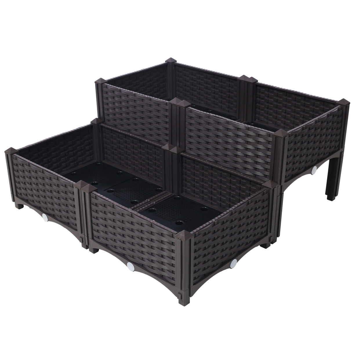 4 Piece Raised Garden Bed with Legs