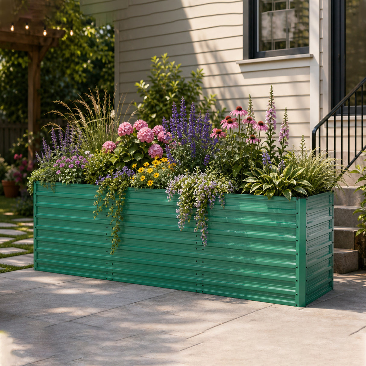 93.7" x 31.5" x 32.3" Raised Garden Bed Kit