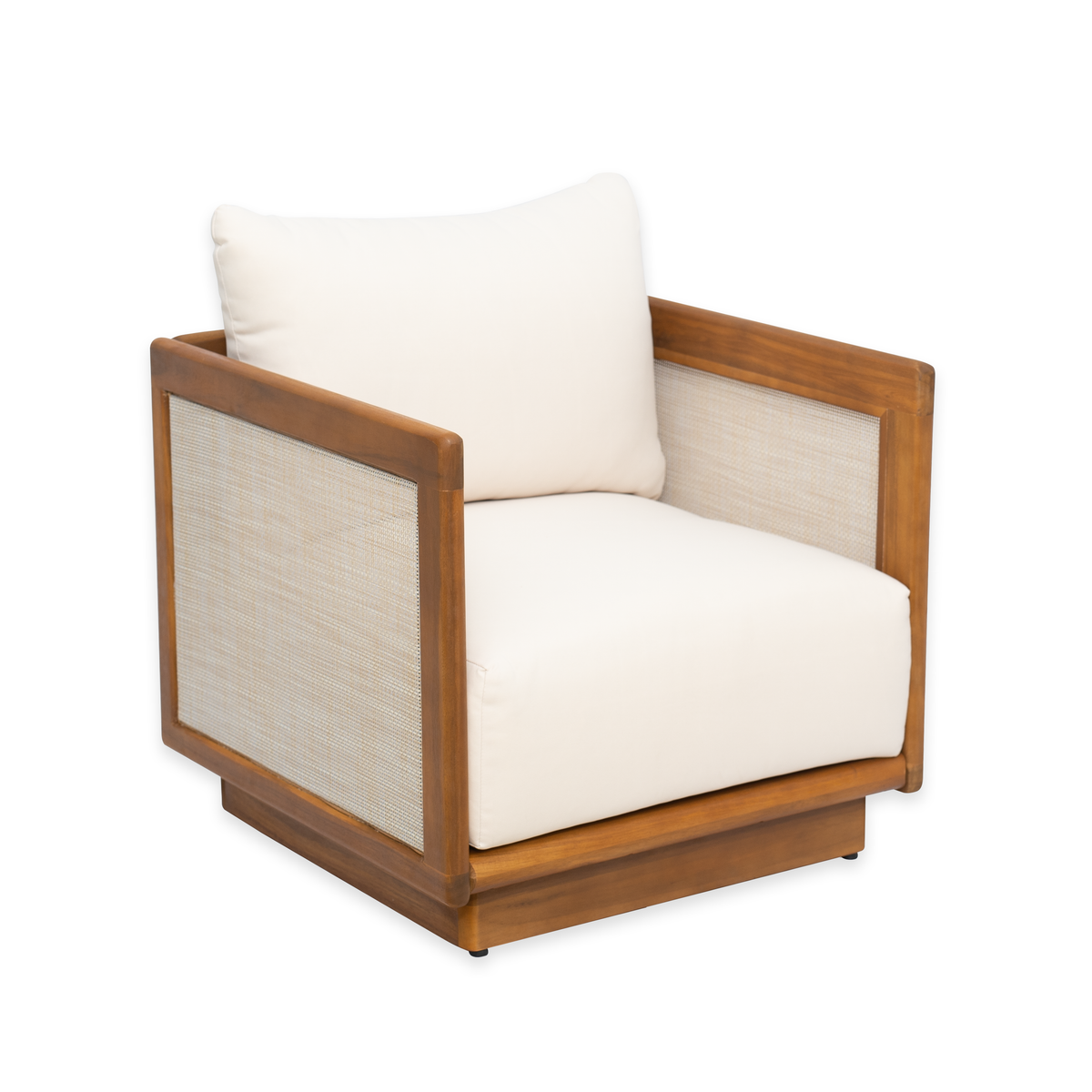 Paola Acacia and Textilene Club Chair