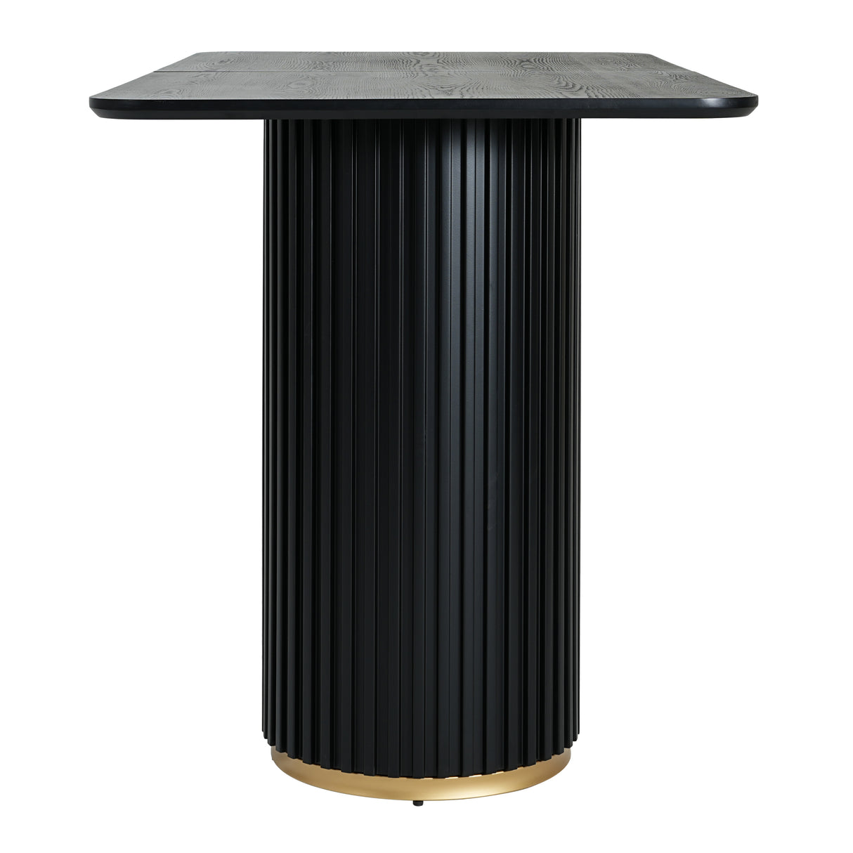 63"L Counter Table - Black