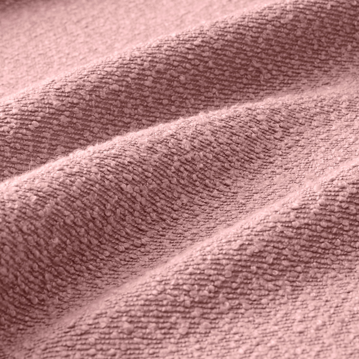 Modern Pink Polyester Ottoman