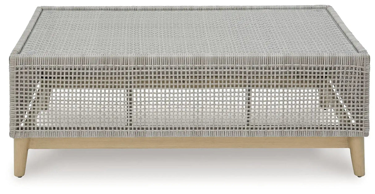 Seton Creek - Rectangular Cocktail Table - Gray - Best Buy Furniture