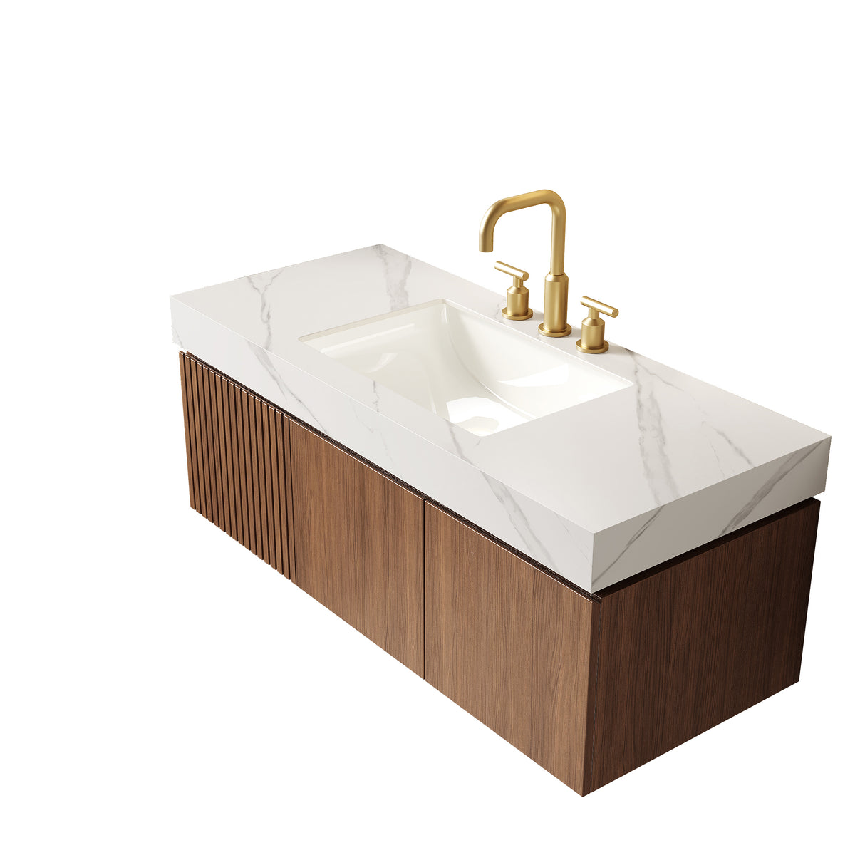 48" MURI Carrara Bathroom Vanity