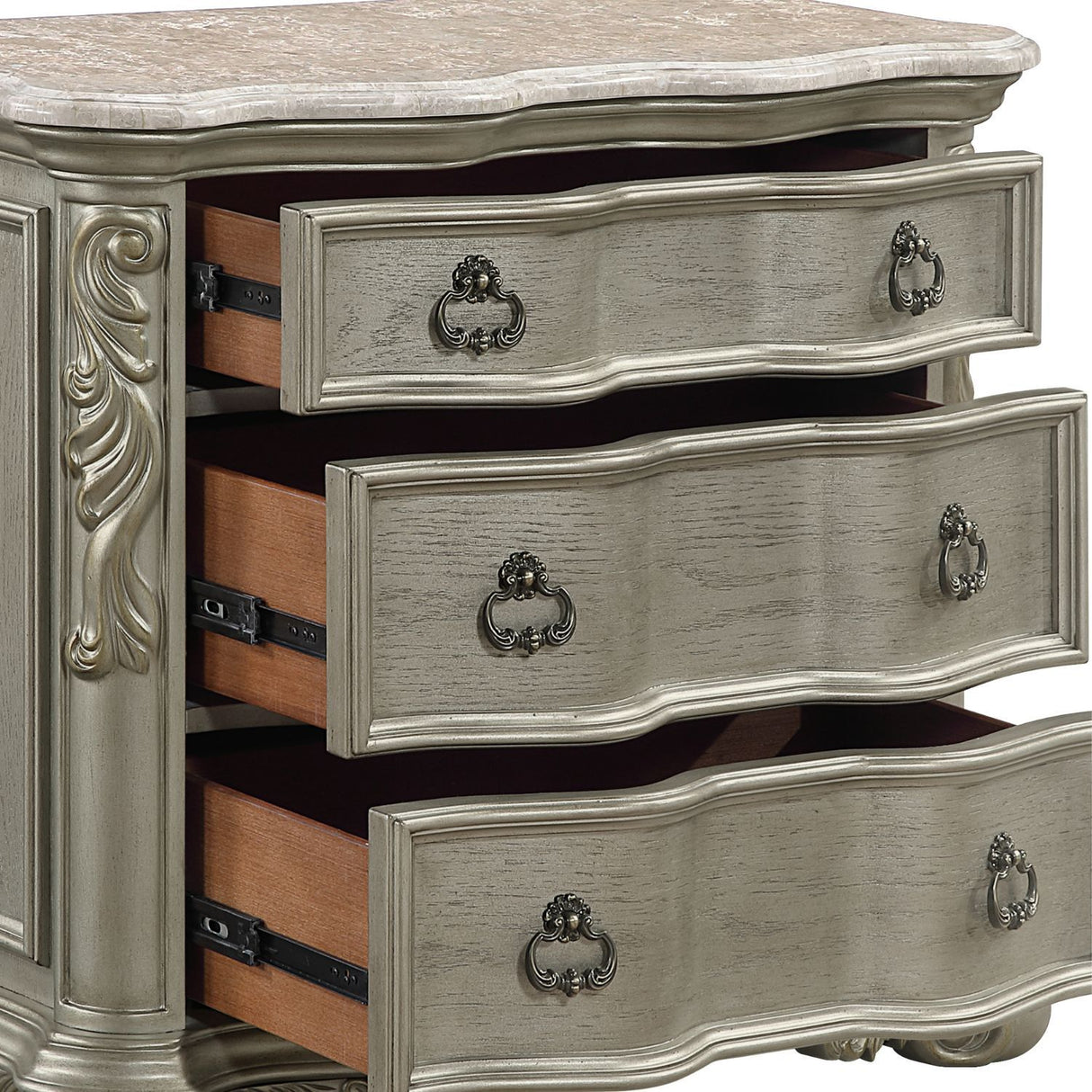 Bella - Nightstand - Champagne