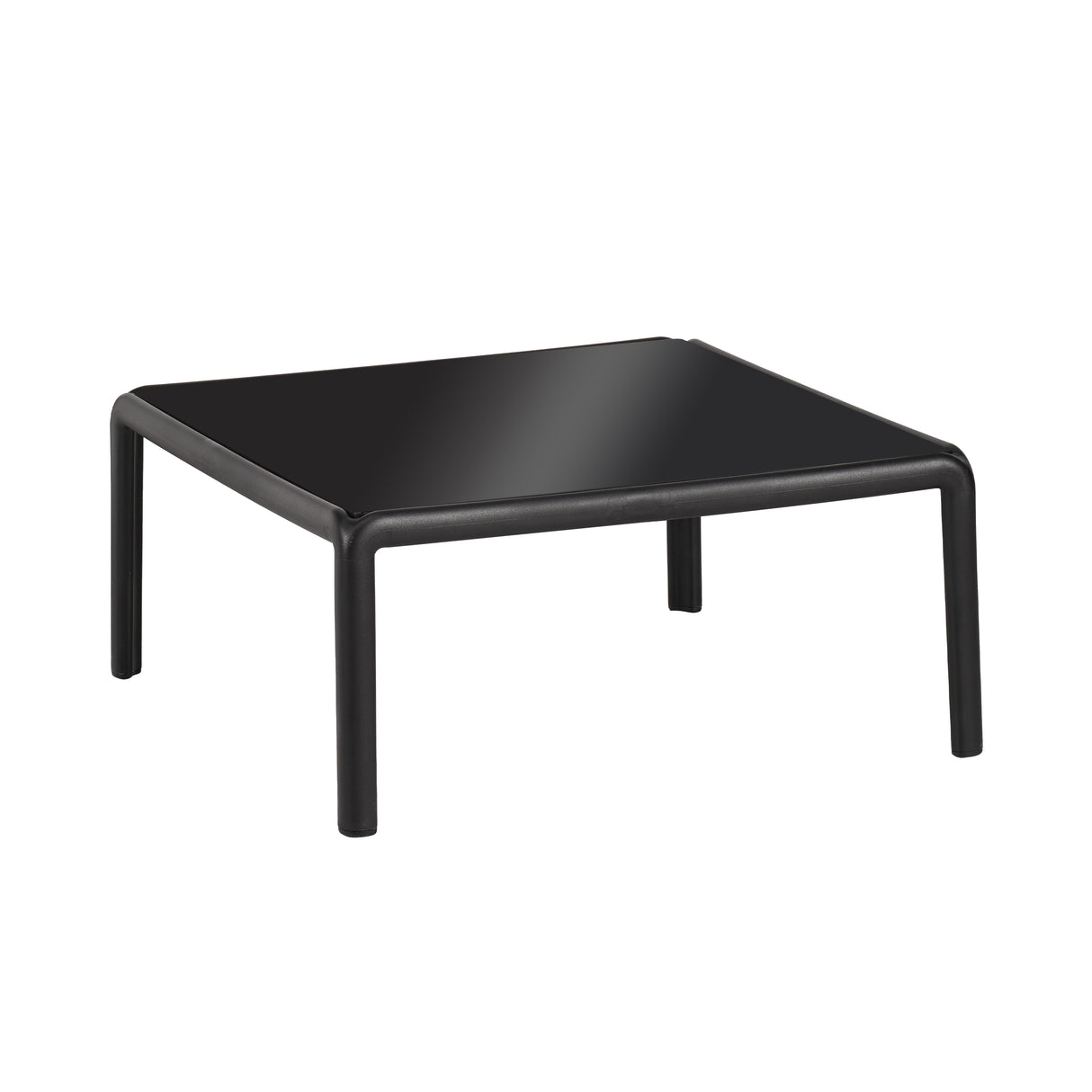 3 Piece Patio Conversation Sets, Modern Outdoor Patio Sectional Furniture Set with Square Coffee Table