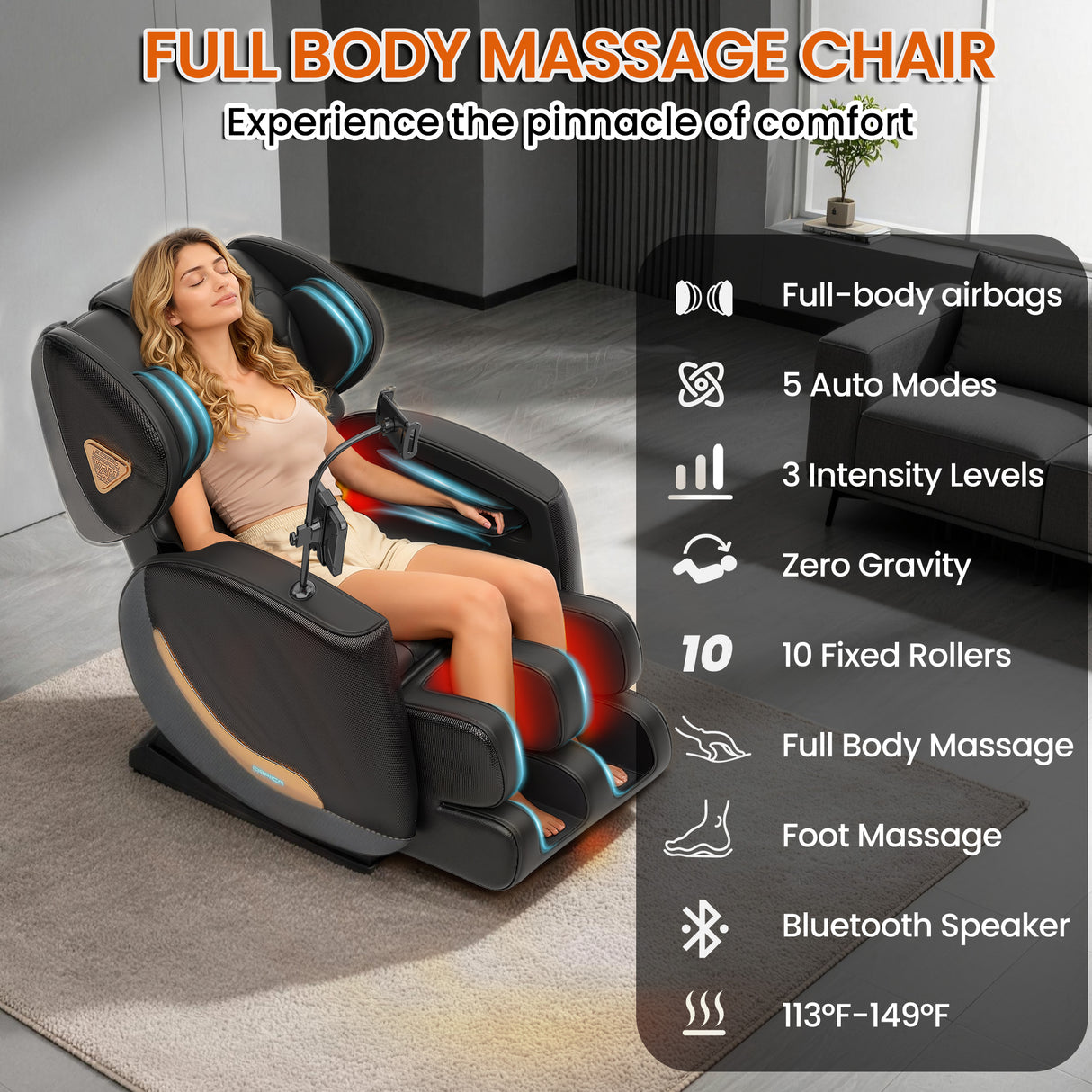 Massage Chair Full Body and Recliner
