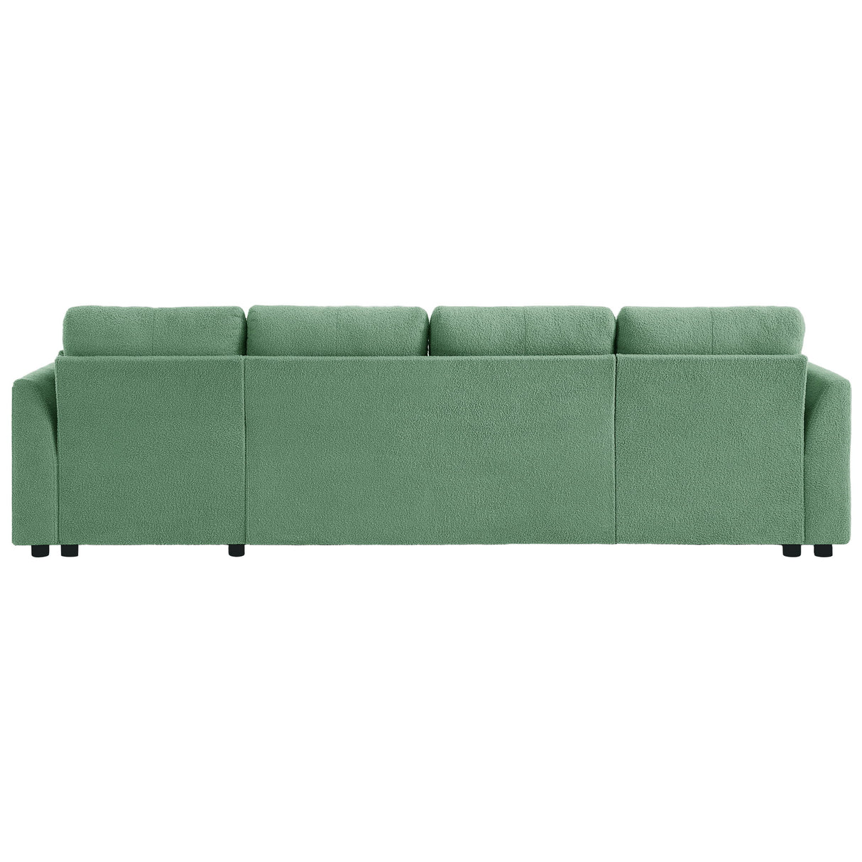 U-Shaped Sectional Sofa Bed With Storage And USB Ports