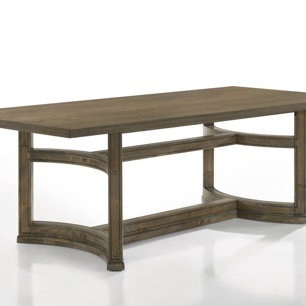 Parfield - Weathered Dining Table - Oak - Best Buy Furniture
