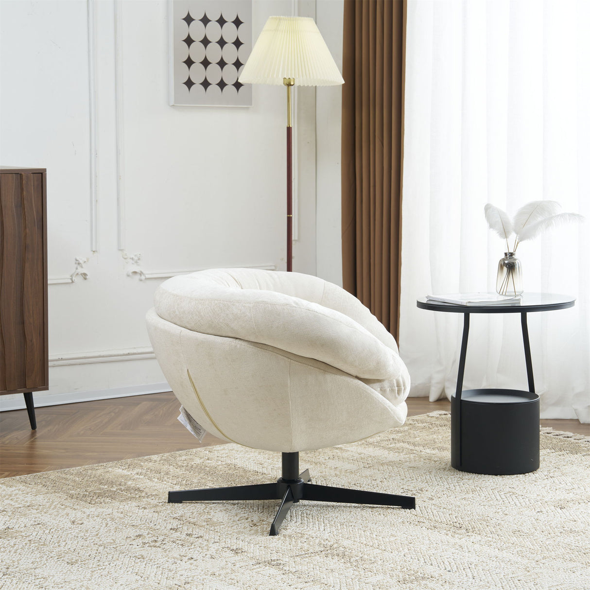 Modern Office Chair With 360 Degree Swivel
