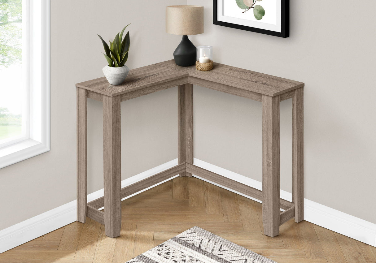 Corner Accent Console Table For Entryway, Unique Design Contemporary & Modern - Best Buy Furniture
