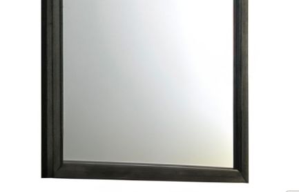 Carine - Mirror - Gray - Best Buy Furniture