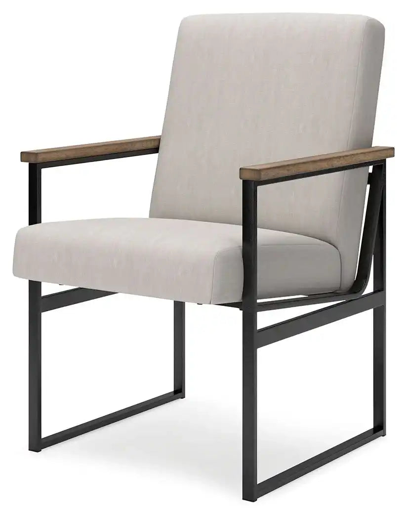 Montia - Home Office Desk Chair - Light Brown - Best Buy Furniture