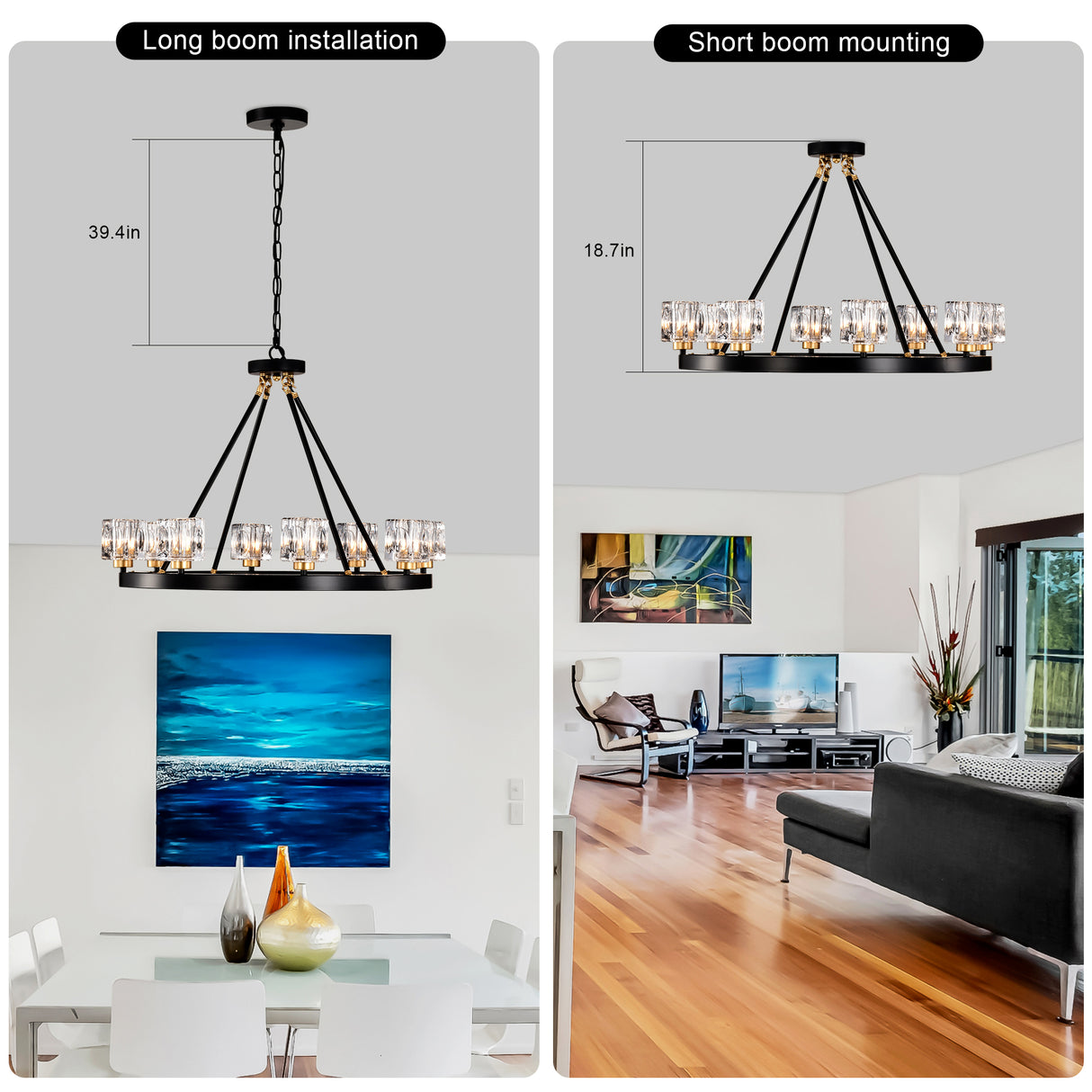 Matte Living Room Lighting