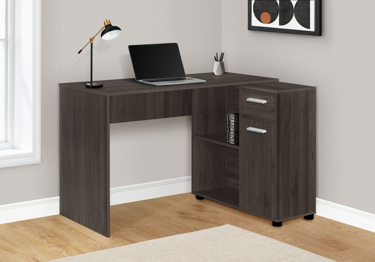 Computer Desk, Home Office, Corner, Storage Drawers, L Shape, Contemporary & Modern - Best Buy Furniture