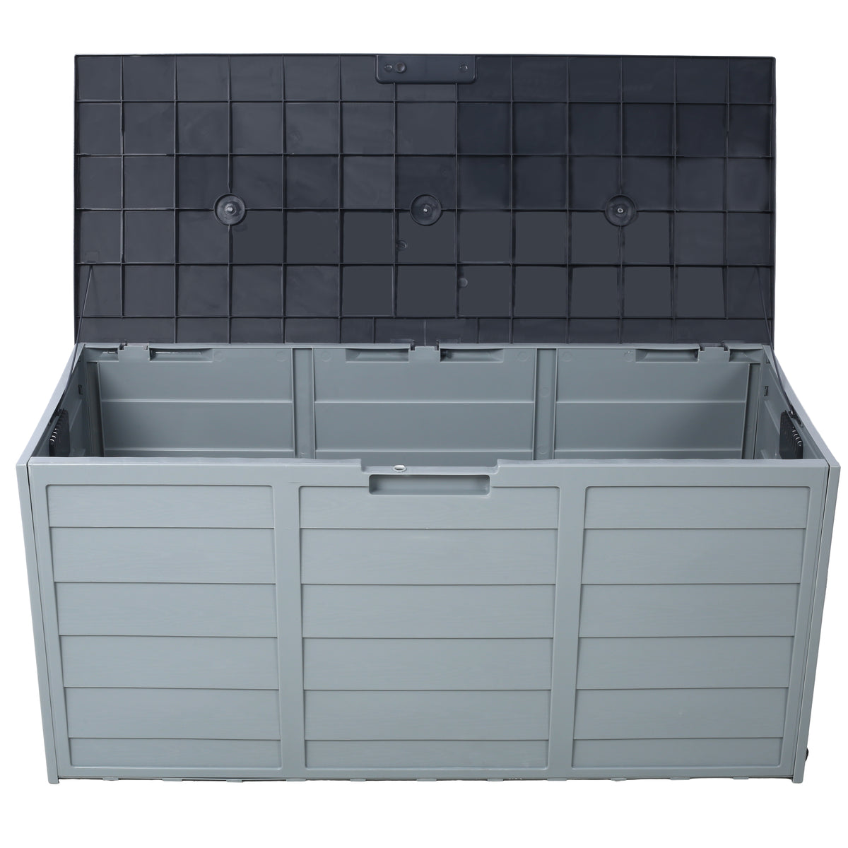 75 Gallon Resin Deck Box Storage Shed