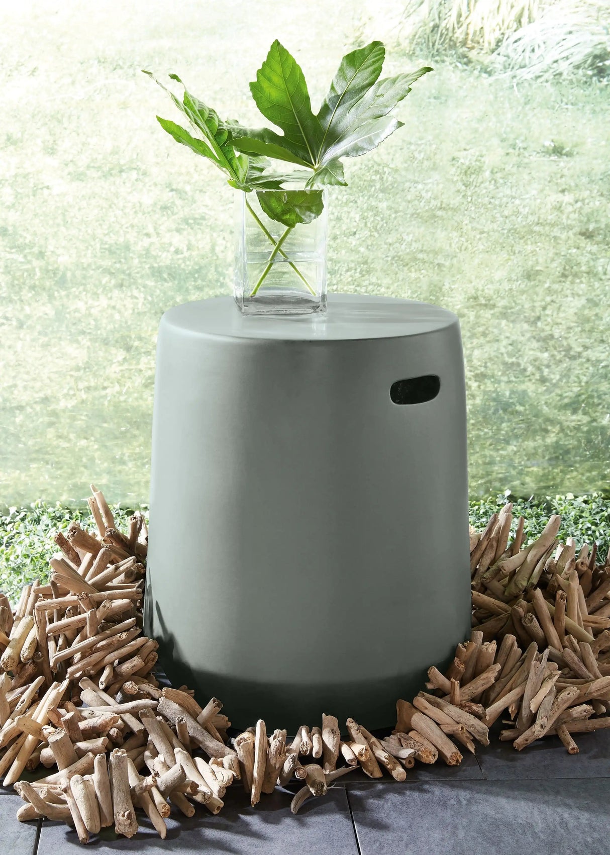 Kalmunds - Stool - Gray - Best Buy Furniture