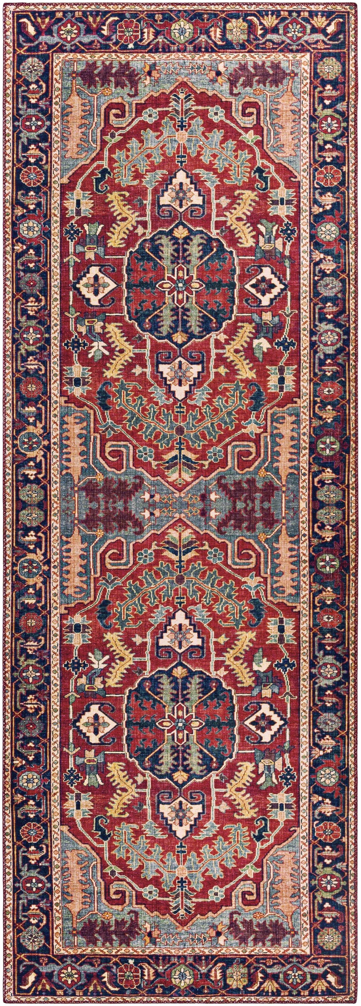 Dorcas Red Performance Rug