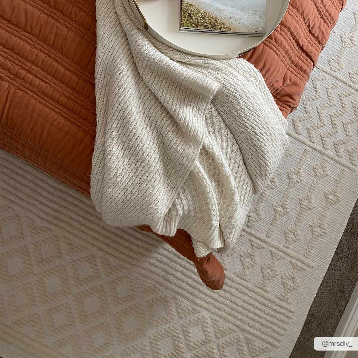 Boutique Rugs Drago White Washable Area Rug - view 17