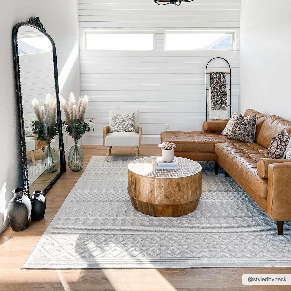 Boutique Rugs Drago White Washable Area Rug - view 3