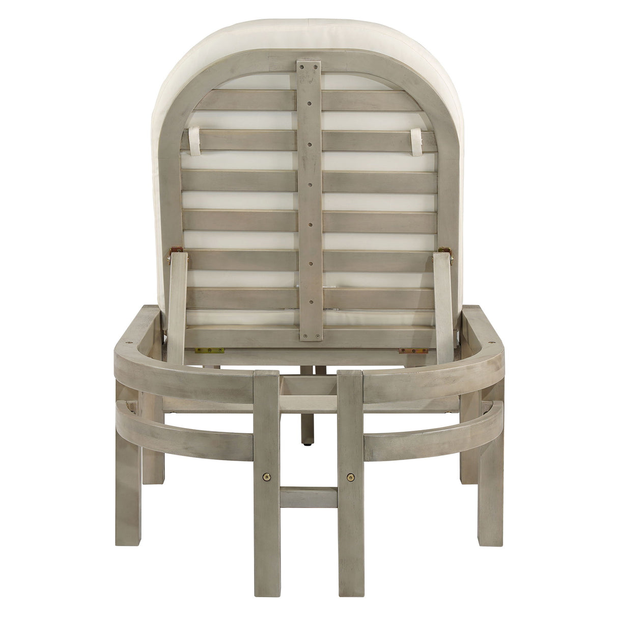 Outdoor Chaise Lounge With 5 Position Adjustable Backrest (Set of 2)