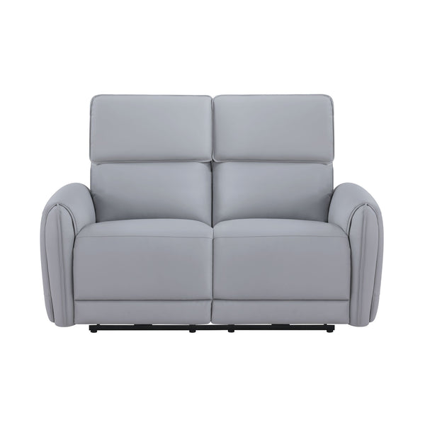 Jeromie - Power Motion Loveseat With USB Port - Gray