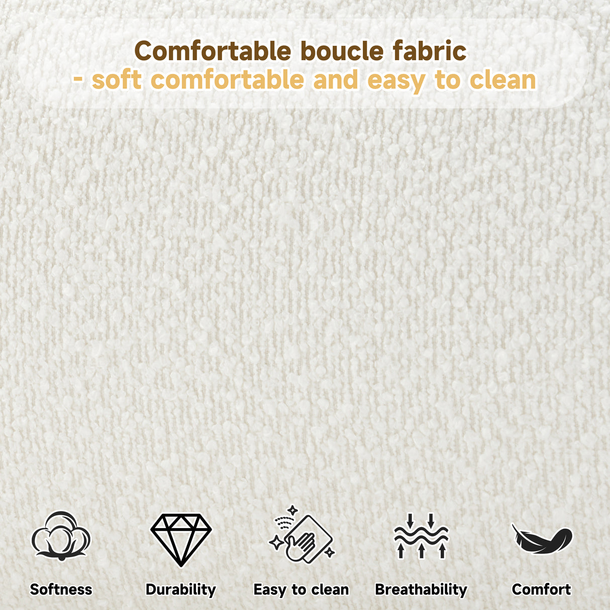 Cream Style Fabric Upholstered Bed, Simple Modern Bedroom King