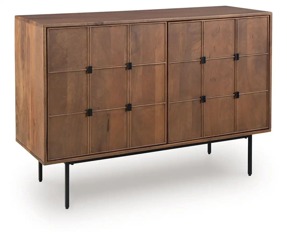 Juddins - Accent Cabinet - Brown - Best Buy Furniture