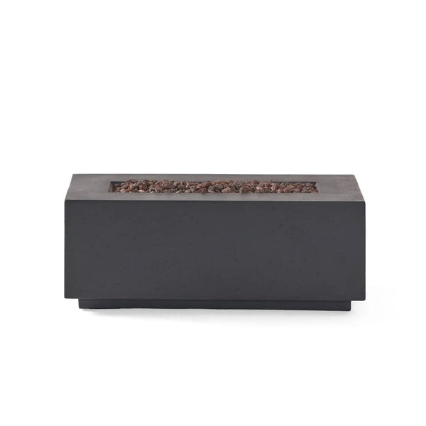 Contemporary Outdoor 40,000 Btu Propane Fire Pit - Best Buy Furniture