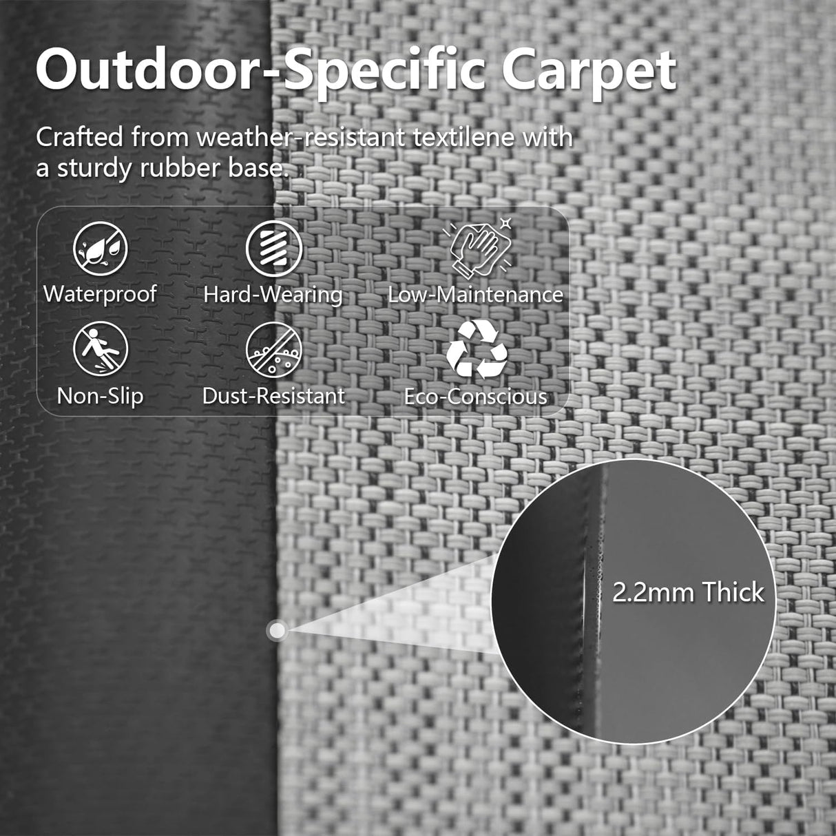 8x14Ft Resin Outdoor Storage Shed with Carpet