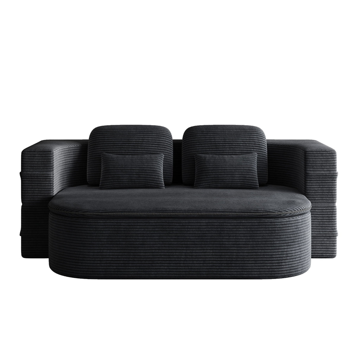 2 In 1 Foldable Sofa Bed With Multi Functional Blanket
