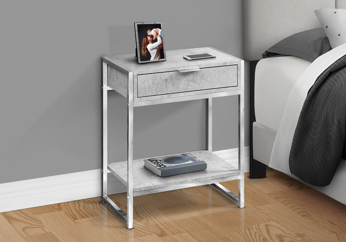 Accent Side Table, Storage Drawer, Spacious Tabletop - Best Buy Furniture