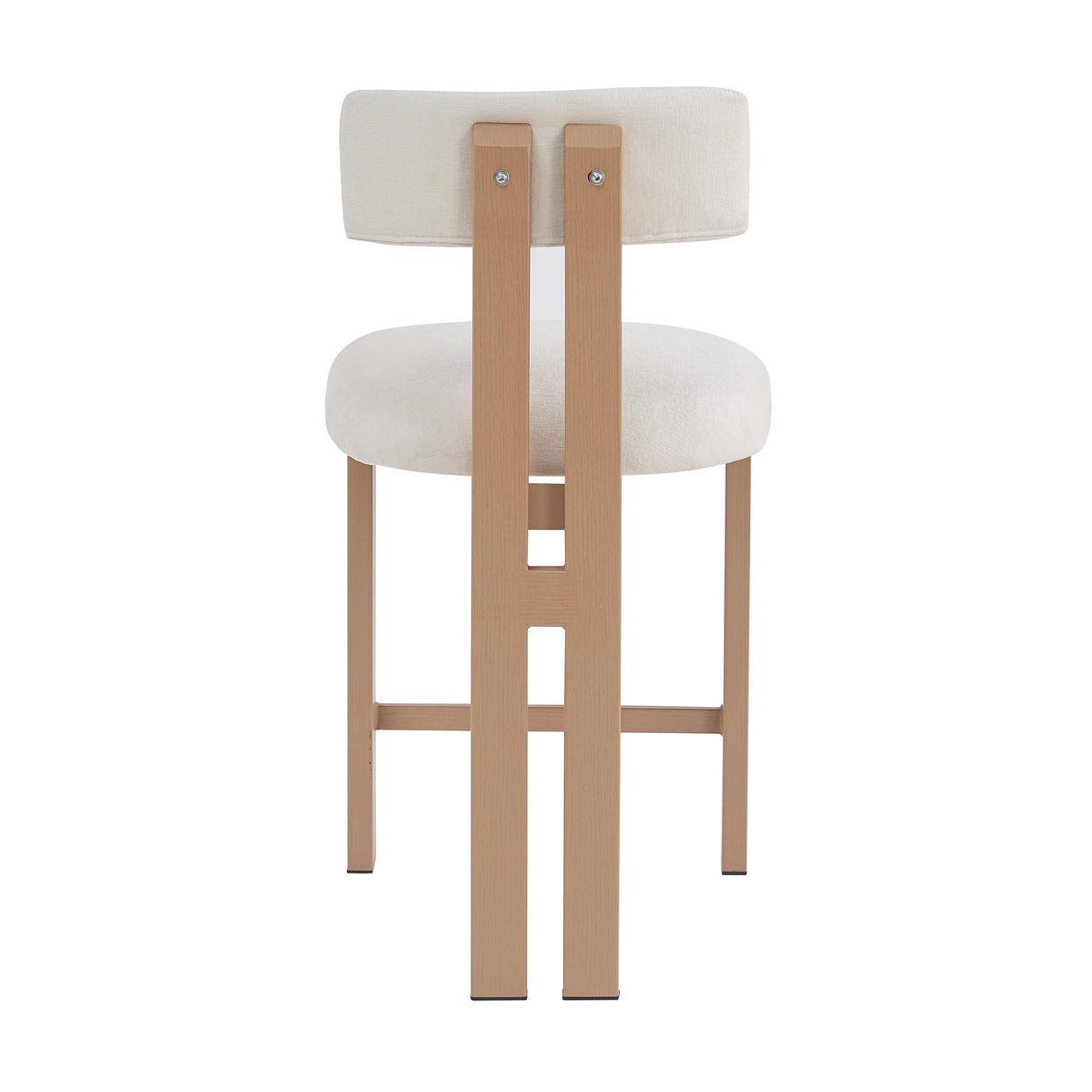 26.5'' Stylish Round Stools with Low Back