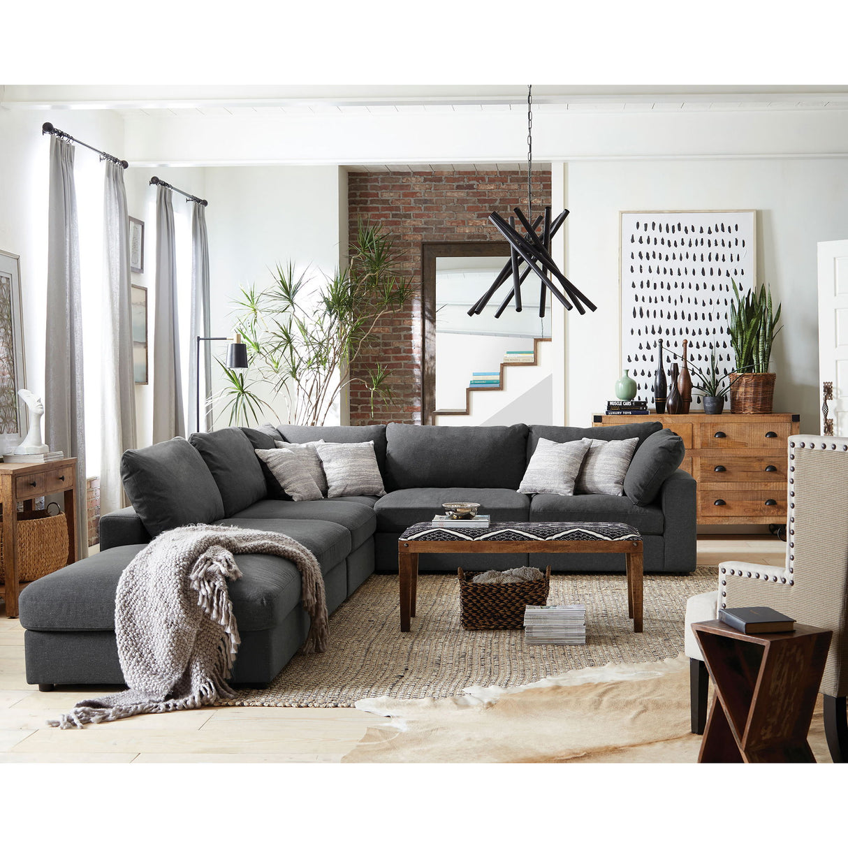 Duncan - Square Upholstered Ottoman