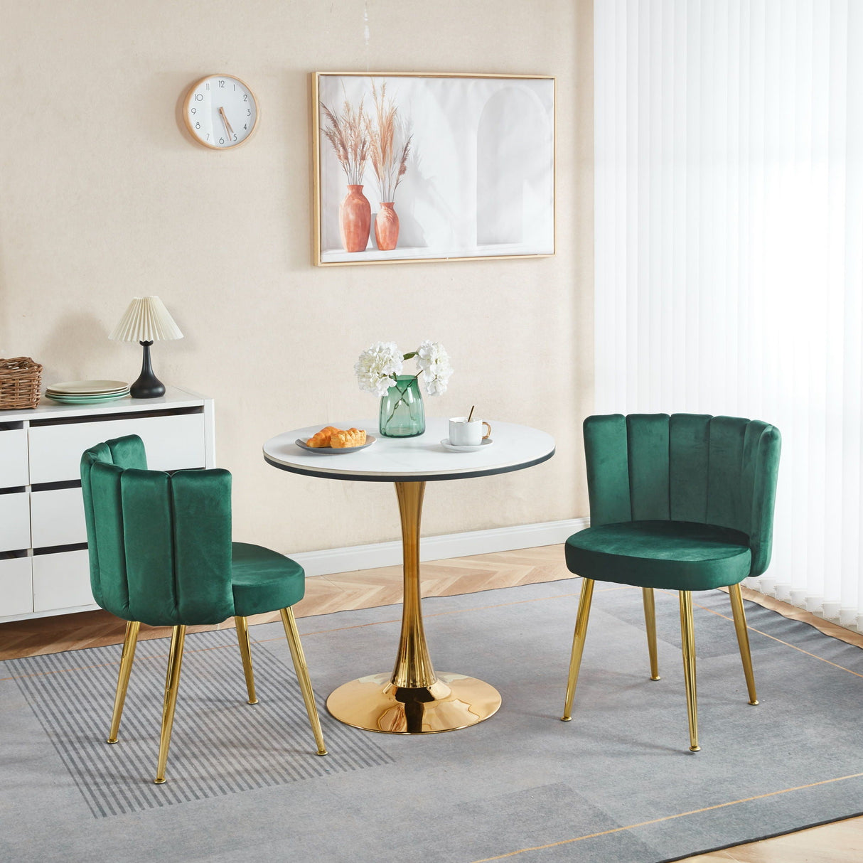Ergonomic Dining Chair (Set of 2)
