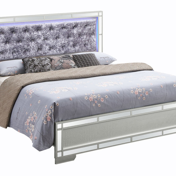 Madison - Upholstered Bed With LED