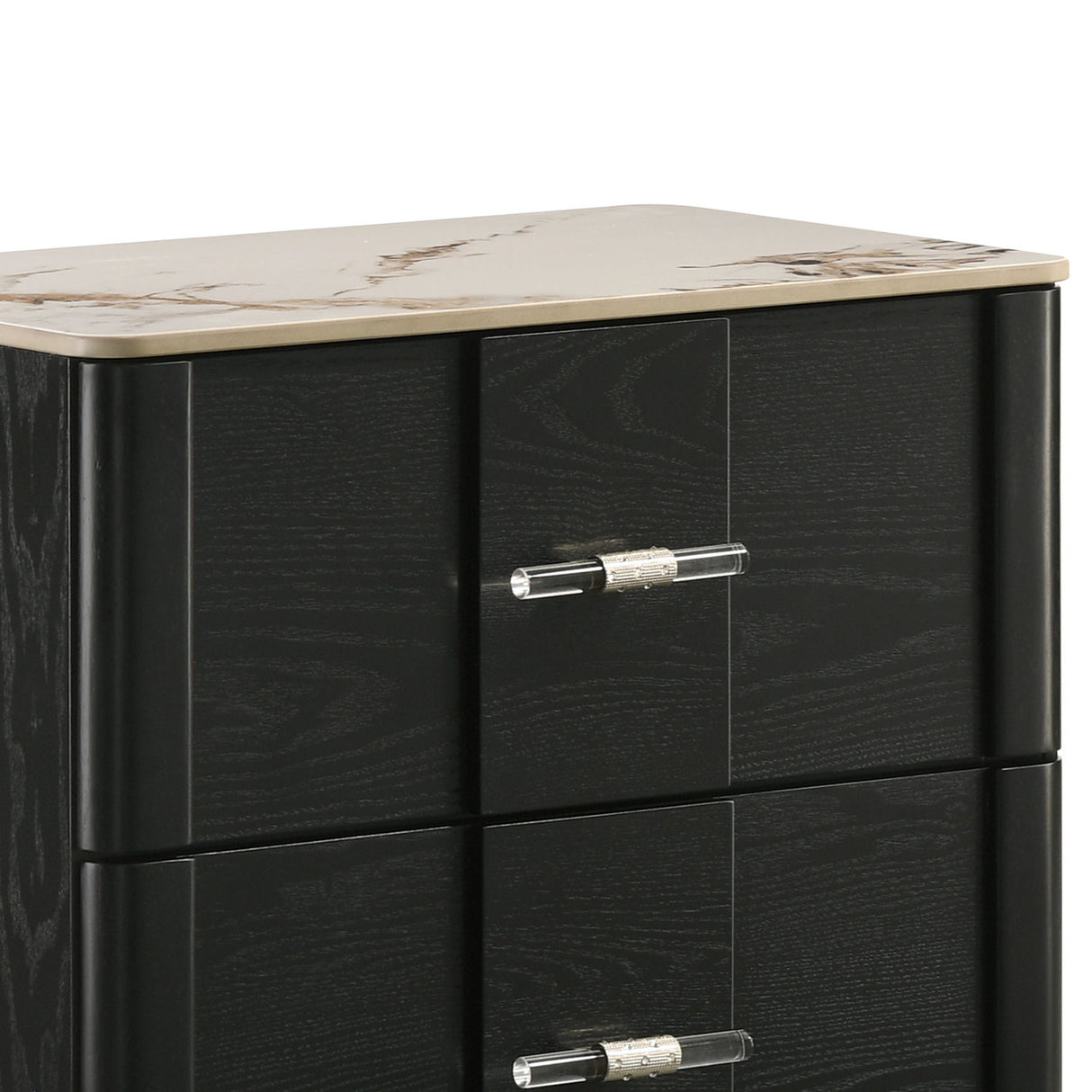 Opel - Nightstand - Black
