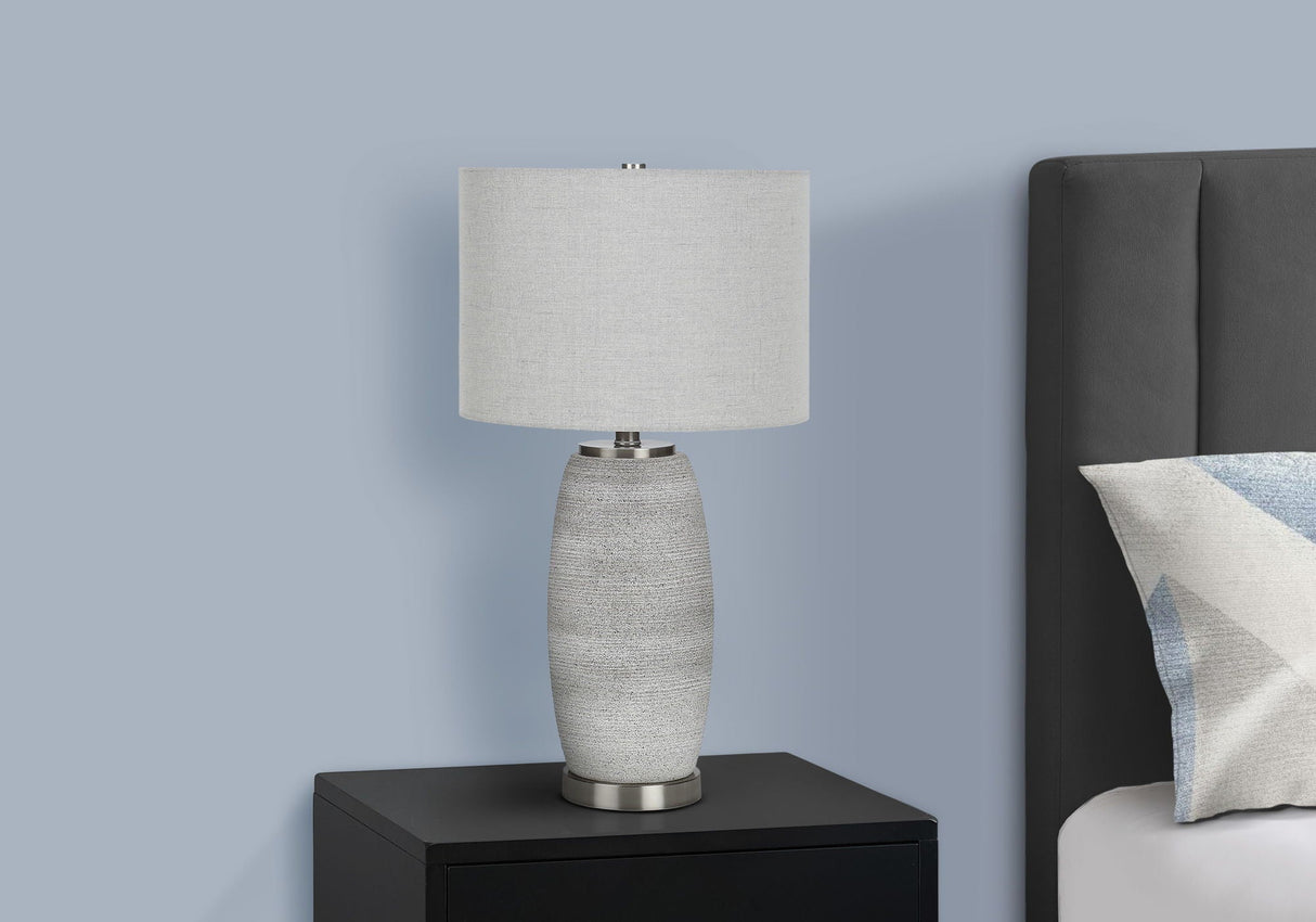 Lighting, Table Lamp, Ceramic, Modern - Gray - Best Buy Furniture