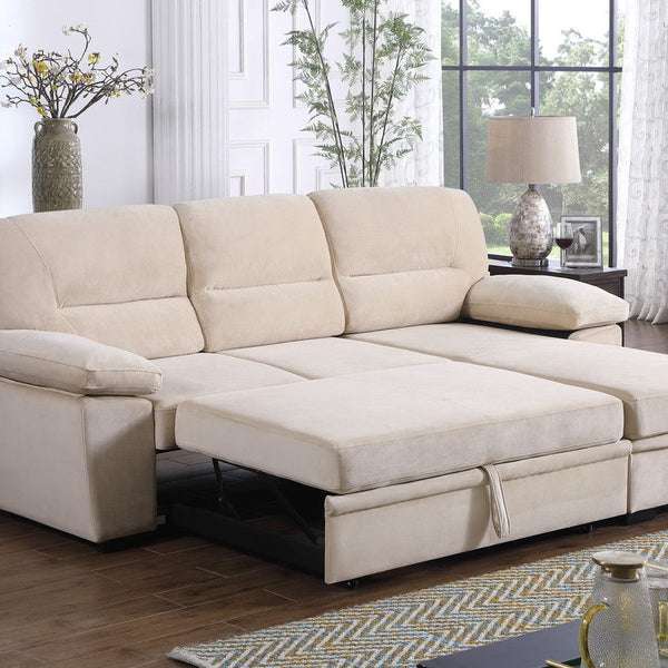 Kipling - Reversible Sleeper Sectional Sofa Chaise