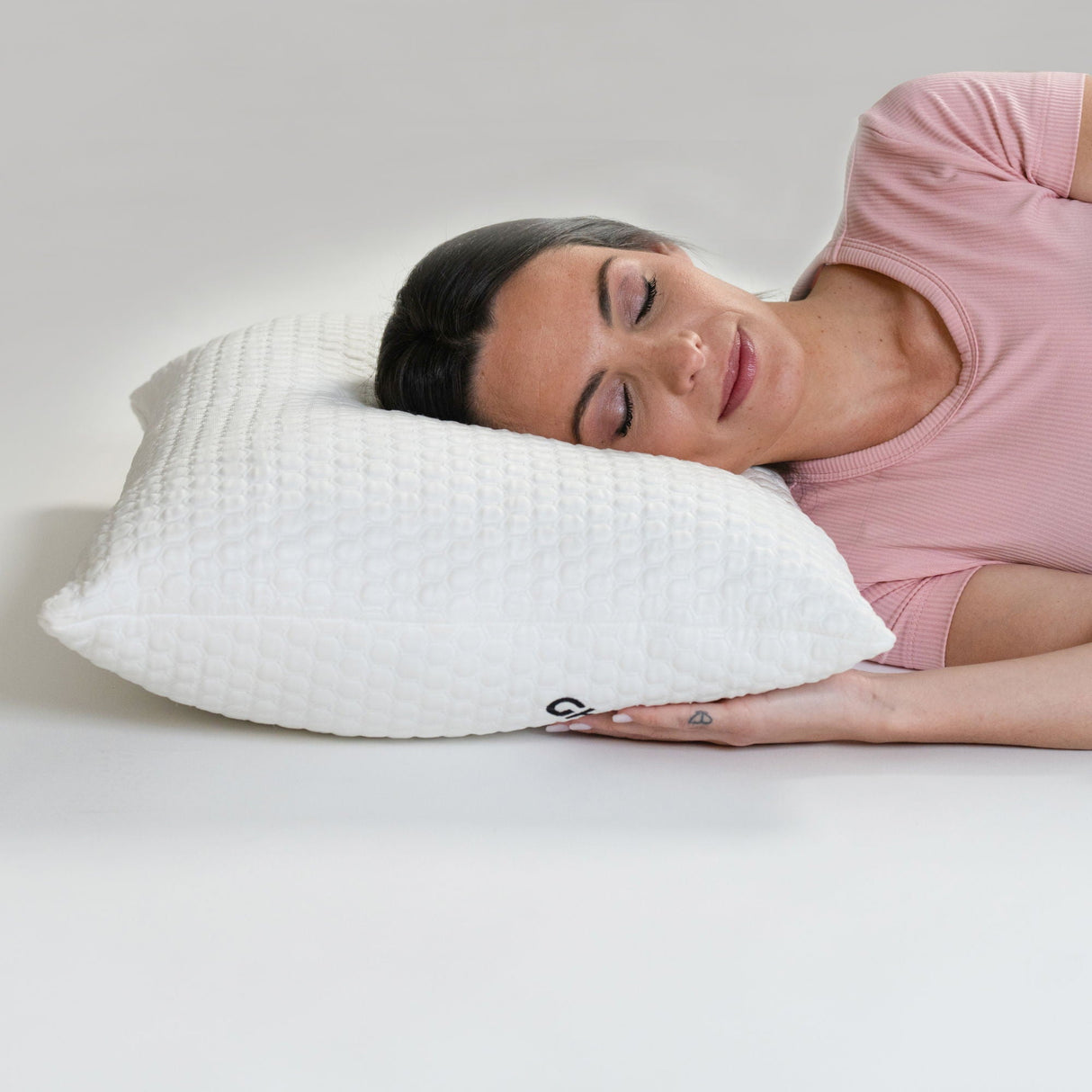 Ghostpillow Shredded Customizable Soft Fluffy Gel Memory Foam & Siliconized Pillow