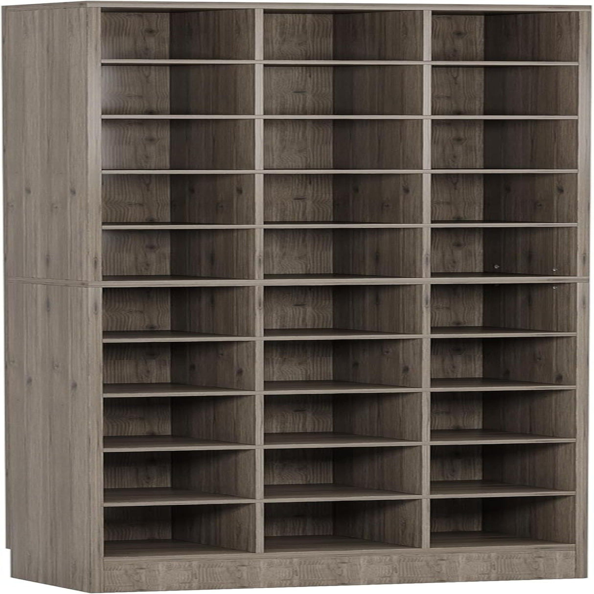 10 Tier Shoe Storage Cabinet With 30 Cubbies