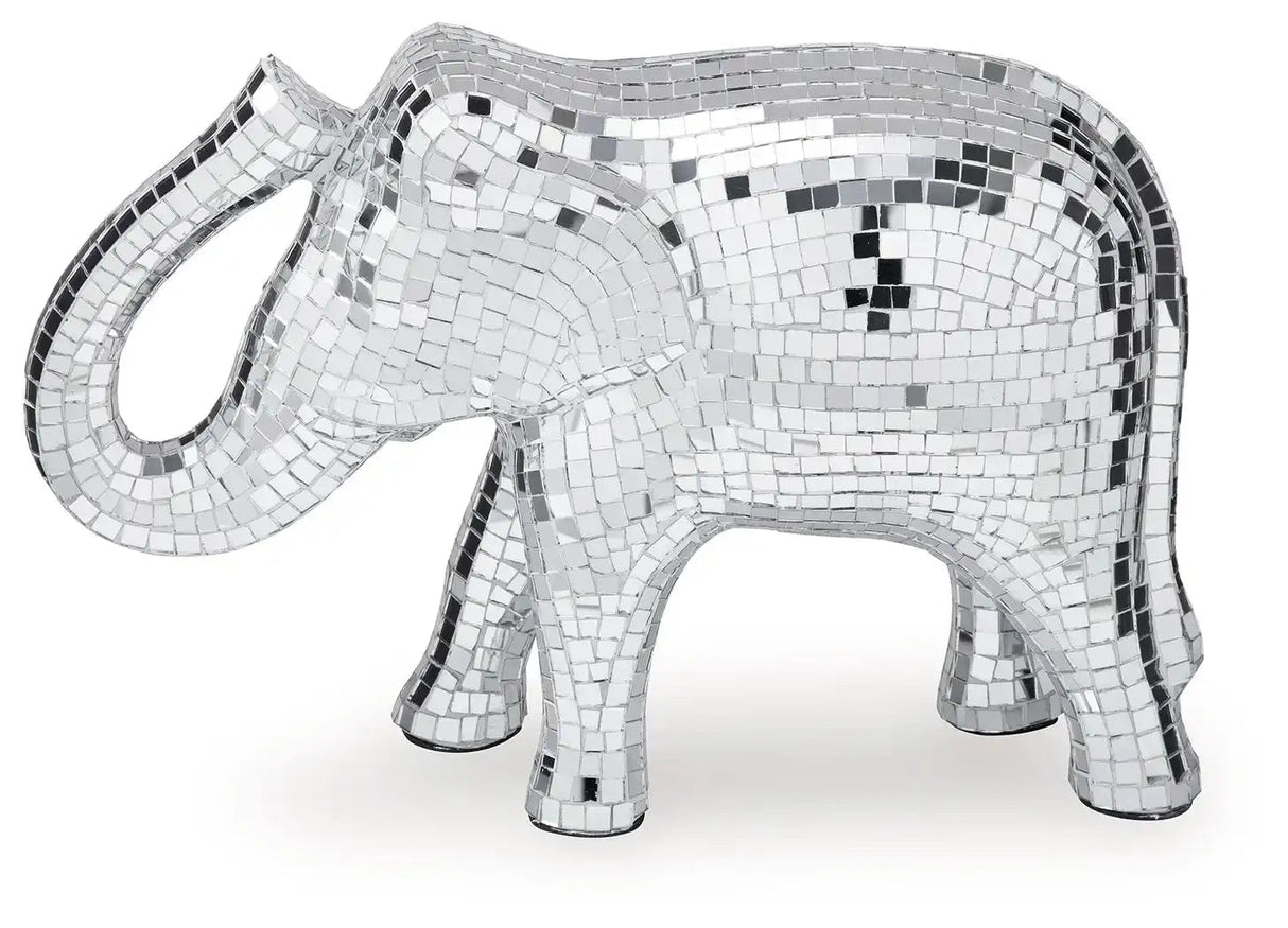 Hallmont - Sculpture - Silver Finish - Best Buy Furniture